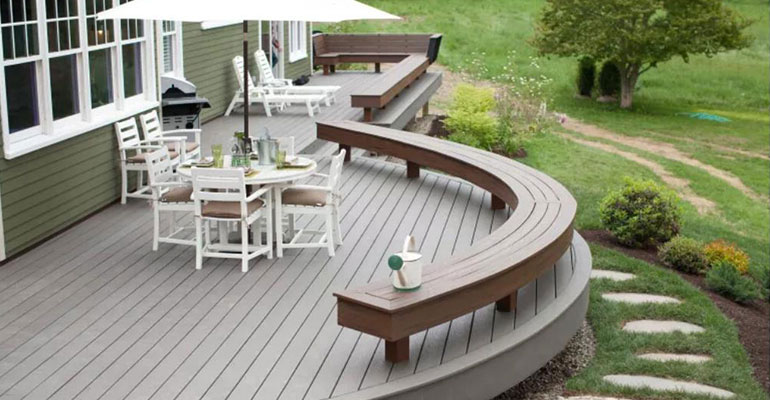 composite decking manufacturer|cost to install composite decking