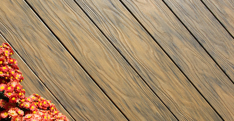 composite deck paint | staining vintage composite decking