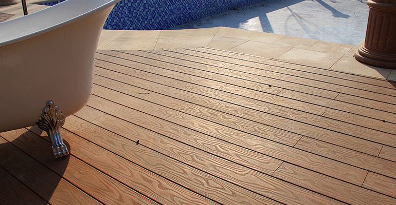 composite decking material