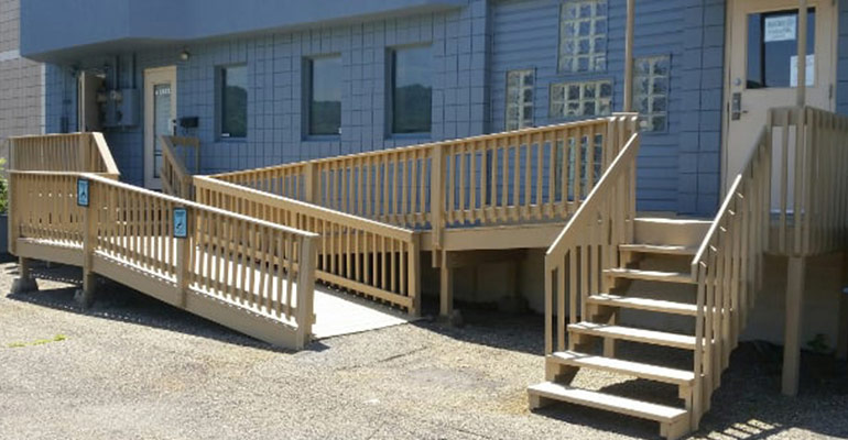 Wheelchairs Decking-Ramp