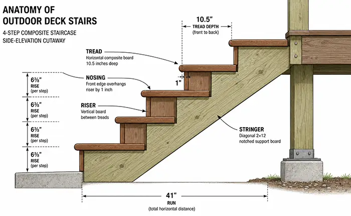 Stair Anatomy: Key Terms