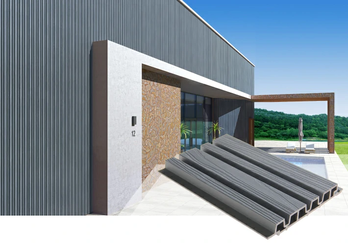 Easy to Install Capped Composite Wall Cladding COC-02