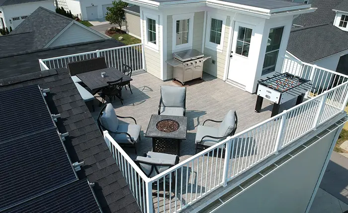 Checked Before Building a Roof Deck